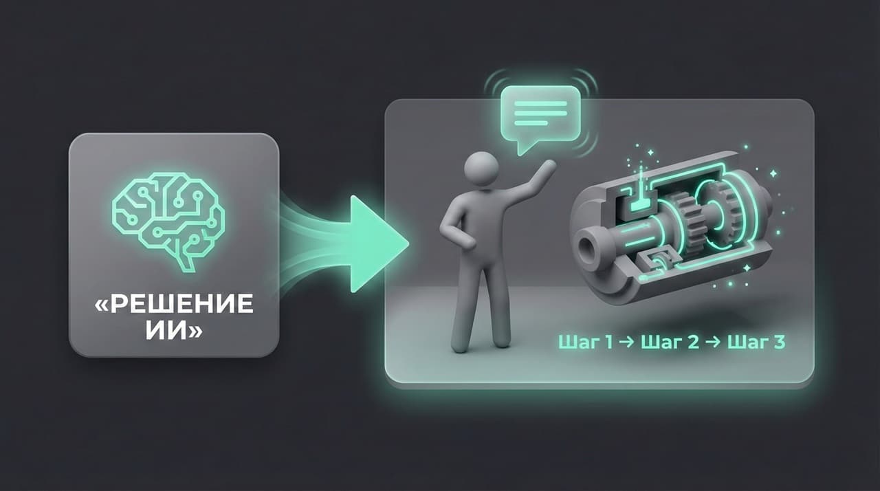 Результат в 3D-пространстве